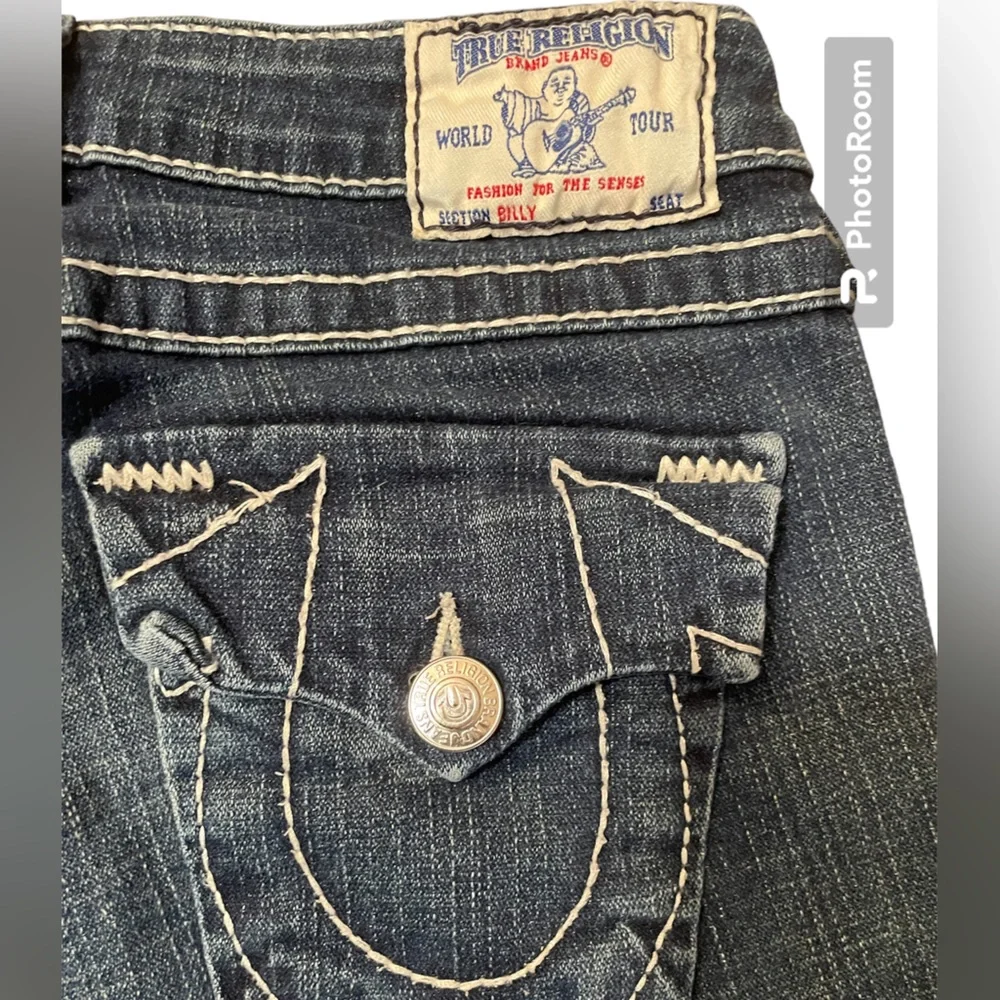 True Religion boot cut jeans - size 27 - Picture 7 of 8